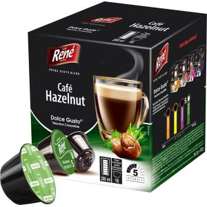 Café René | Лешниково кафе - 16 капсули за Dolce Gusto