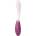 Satisfyer G-Spot Flex 3 - вибратор за G-точка с акумулатор (розово-червен)