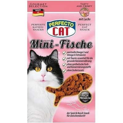 Perfecto Cat Feine Mini Snack s Lososem 50 g