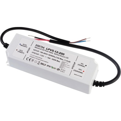 T-LED, LED zdroj 12V 200W LPV5-12-200 Záruka 5 let