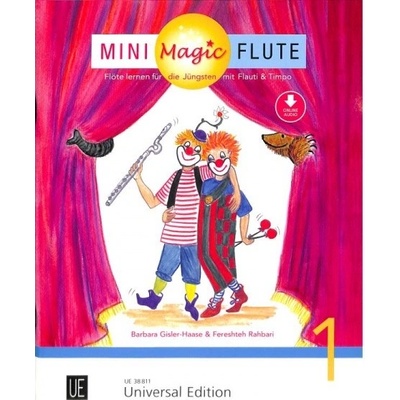 Mini Magic Flute 1 škola hry na priečnu flautu