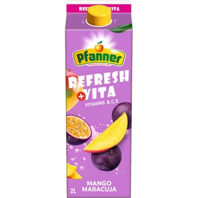 Pfanner Refresh +Vita Mango Maracuja 2 l