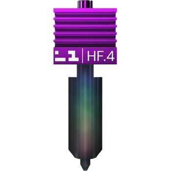 E3D High Flow ObXidian 500 пълен HotEnd за Bambu Lab P2S и серията H2 - 0, 4 mm (BAMBU-HF-OBD-H2-P2-0400-SPK)