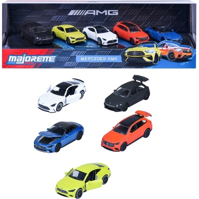 Majorette Mercedes AMG 5 ks Dárková sada