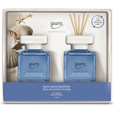 Ipuro Aroma difuzér Essentials Sunny Beach Time 2 x 50 ml