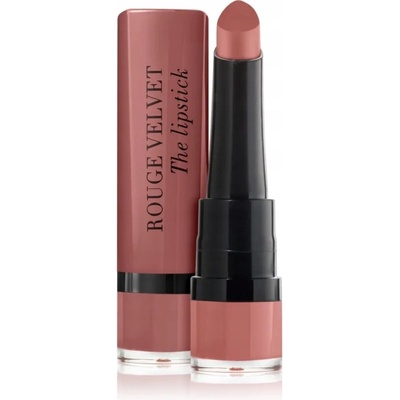 Bourjois Paris Rouge Velvet The Lipstick Matný Klasický rúž rúžg 47 rose brulé 2,4 g