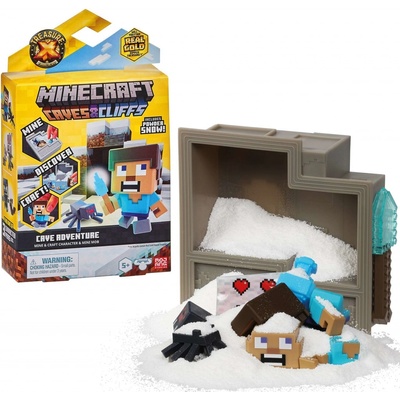 Cobi 41676 Set figurek Jaskynné dobrodružstvo Treasure X Minecraft Caves & Cliffs