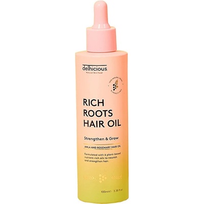 Delhicious RICH ROOTS AMLA & ROSEMARY HAIR OIL 100 ml