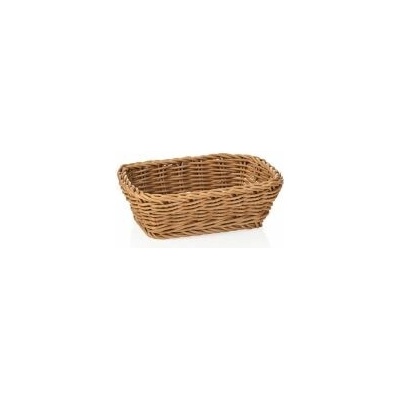 Košík hranatý 19 x 13 x 6 cm WEAVER PROhnědý