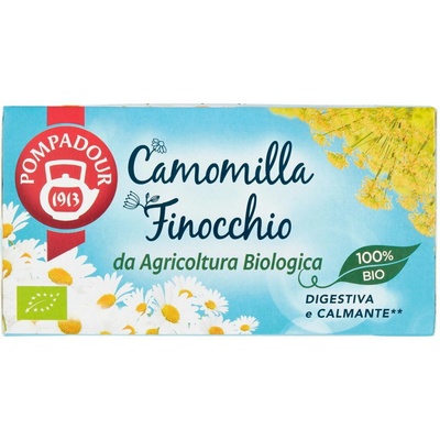 Pompadour bio harmančekový čaj s feniklom 18 ks