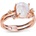 Silenti Jewelry Сребърен пръстен "Творчество" - 7 - 54.5мм (17.2мм диам. )