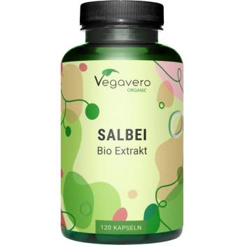 Image 1 of Vegavero Organic Sage Extract 500 mg [120 капсули]
