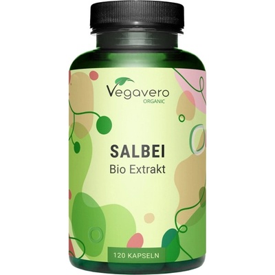 Vegavero Organic Sage Extract 500 mg [120 капсули]