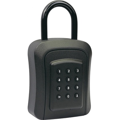 Bezpečnostná oceľová schránka (depozit) na uloženie kľúčov a kariet RICHTER KB.E2, RICHTER černá