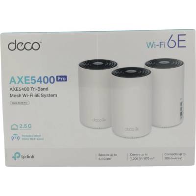 TP-LINK Deco XE75 Pro, 3ks