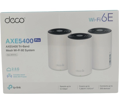 TP-LINK Deco XE75 Pro, 3ks