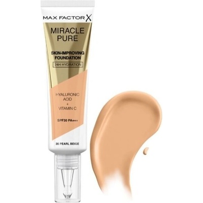 Max Factor Healthy Skin Harmony Miracle Foundation 35 Pearl Beige 30 ml