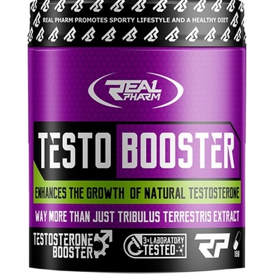 Real Pharm Testo Boster, 180 Capsules