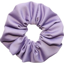 MURU Veľká Saténová Scrunchie gumička - Levanduľová Matná