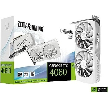Zotac GeForce RTX 4060 GAMING Twin Edge OC White 8GB GDDR6 ZT-D40600Q-10M