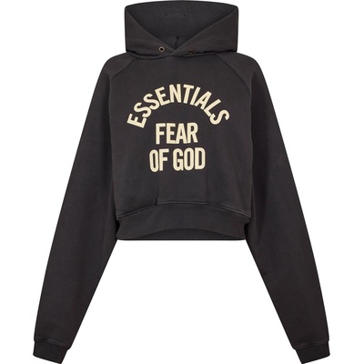 Fear of god essentials Суичър FEAR OF GOD ESSENTIALS Women's Overhead Hoodie - Black