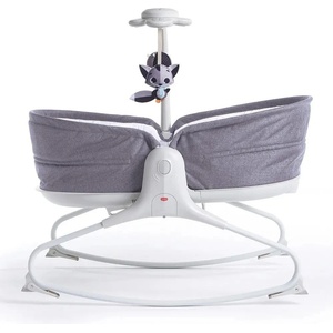 Tiny Love Музикален шезлонг 3 в 1 Tiny Love - Rocker Napper, Сив (TL.0803.003)