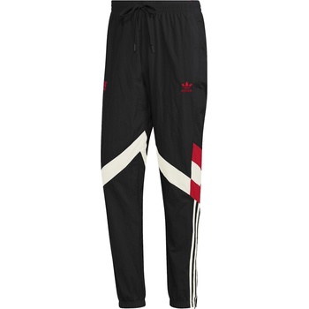 adidas Анцуг Adidas Manchester United Originals Tracksuit Bottoms Adults - Black/Red