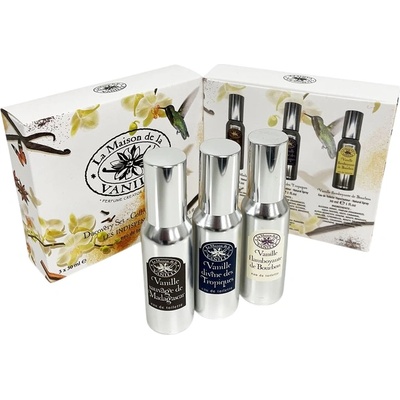 La Maison de la Vanille Подаръчен комплект Vanilles des Origines, 3 x 30 ml