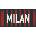 Ceduľa značka Milan