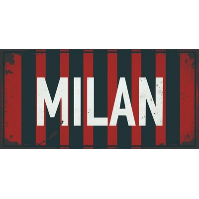Ceduľa značka Milan