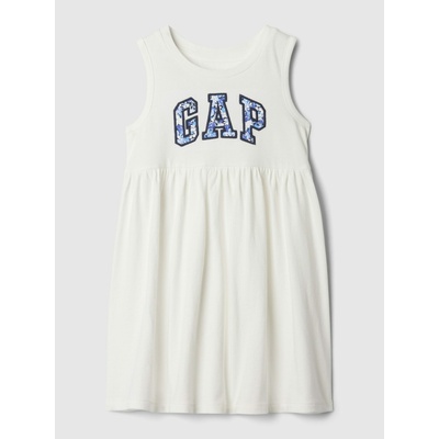 GAP Бебешка рокля с логото на GAP GAP | Byal | Момичешки | 56-62