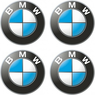 Samolepky živicové 3D BMW 4ks AutoZulu