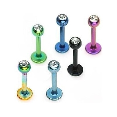 Šperky4U piercing do brady labreta LB01036-A