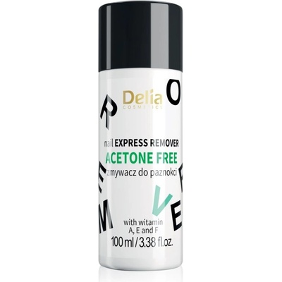 Delia Cosmetics Nail Express odlakovač na nehty s vitamíny 100 ml