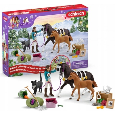 Schleich Horse Club 4059433715766 Adventný kalendár