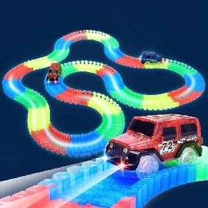 Children'sTrack Детска писта със светеща LED количка - Children'sTrack (SN59779)