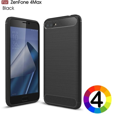 ASUS ZenFone 4 Max ZC554KL Удароустойчив Carbon Fiber Калъф и Протектор