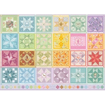 Cobble Hill - Puzzle Star Quilt Seasons - 1 000 piese
