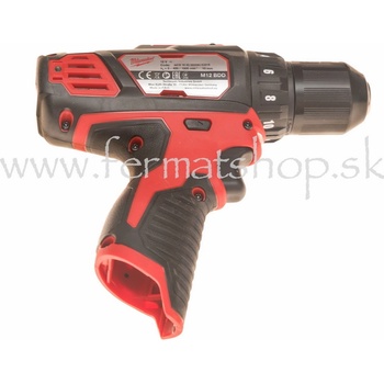 Milwaukee M12 BDD 0 4933441930
