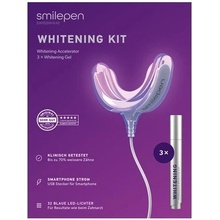 Smilepen Whitening Kit sada na bielenie zubov s LED urýchľovačom 3 x gél