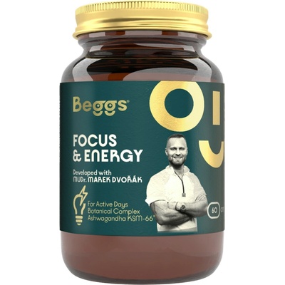 BEGGS Focus and Energy by Marek Dvorak 60 kapsúl