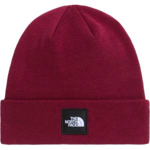 The North Face Зимна шапка (beanie) The north face Dock Worker Recycled Beanie - Burgundy Crush - размер One Size (904-7012-0111)