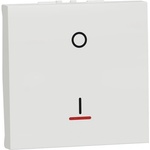 Schneider Electric SE Двуполюсен ключ 16А с индикатор 2 мод. цвят Бял Unica - NU326218S (NU326218S)