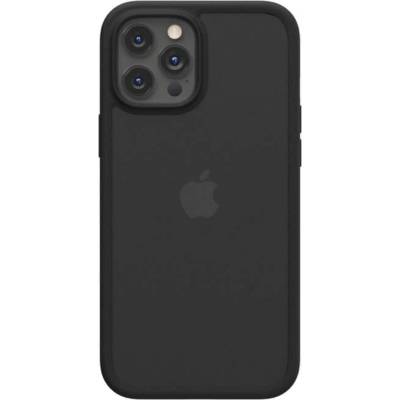 SwitchEasy AERO Plus Case - тънък хибриден кейс 0.38 мм. съвместим с MagSafe за iPhone 12 Pro Max (черен)