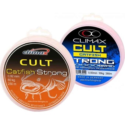 Climax Šňůra Cult Catfish Strong hnědá 280m 0,75mm 75kg