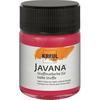 Farba na svetlý textil JAVANA 50 ml Ruby Red