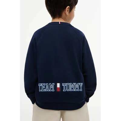 Tommy Hilfiger суичър за деца от памук (KB0KB10509.128.176.9BY2)