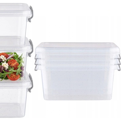 Orplast Plastový Úložný Box Kontajner Kôš S Vekom Antibakteriálna Škatuľa Na Skladovanie Potravín Li