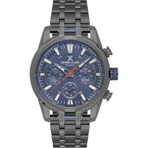 Daniel Klein DK. 1.13802-3 - Мъжки часовник, Exclusive, Кварцов, 44mm, 5 ATM, Син Часовници