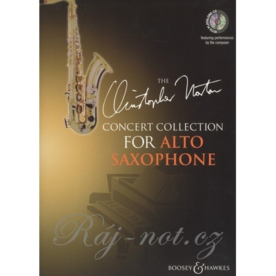 Concert Collection for Alto Saxofón by Christopher Norton + CD / alto saxofón + klavír